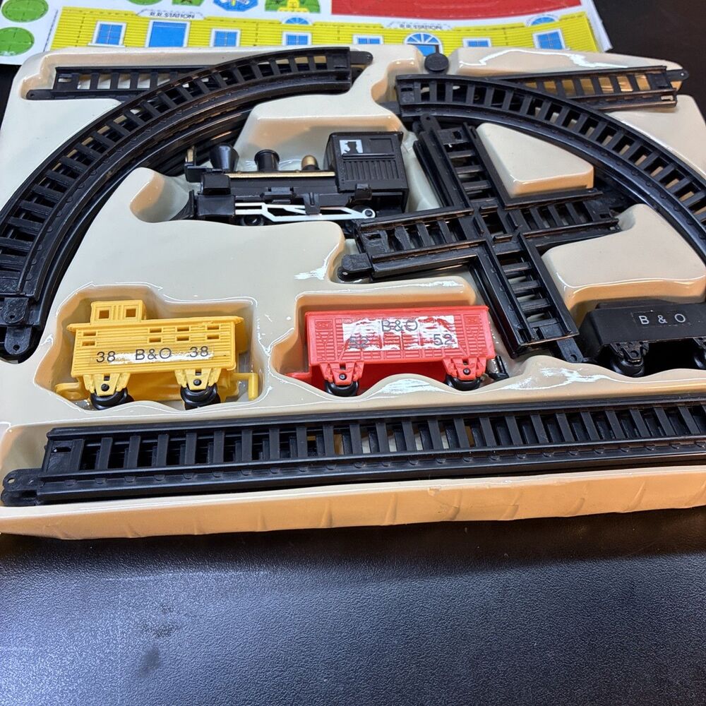VINTAGE B&O TRAIN SET LIBERTY EXPRESS BATTERY OPERATED railroad - Picture 9 of 9